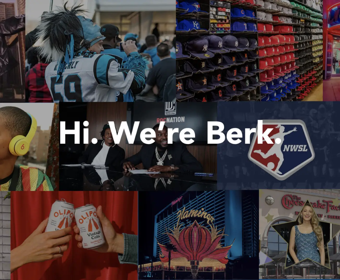 HI.  WE'RE BERK.